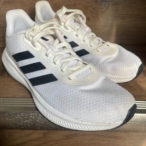 White and Black Sneakers